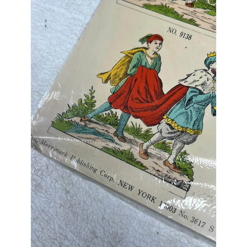MERRIMACK PUBLISHING Nativity Figures Holy Family Christmas Jesus #9138 Japan
